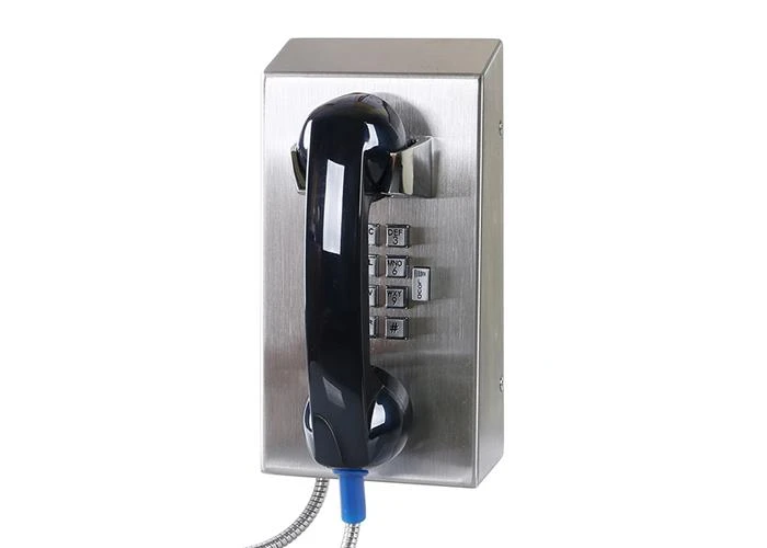 Rustfrit stål Håndsæt Fængsel Telefon JR201-FK-VC-Analog